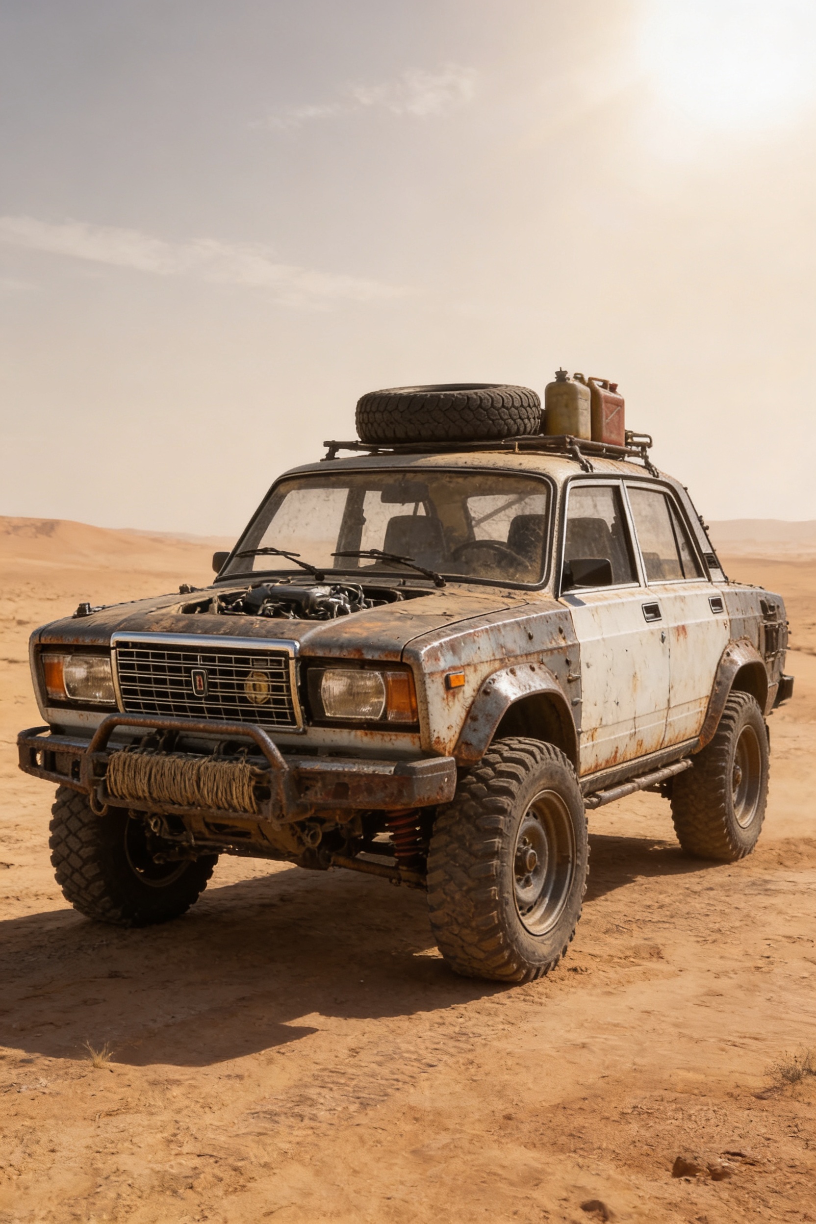 Vehicle desert asset variation